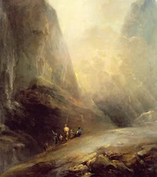 Mountain Landscape with Banditti, c.1780